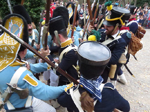 XI Festa Reviu els Setges Napole&ograve;nics de Girona. Combats als Jardins dels Alemanys