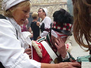 XI Festa Reviu els Setges Napole&ograve;nics de Girona. Combats al carrer Pere de Rocabert&iacute;