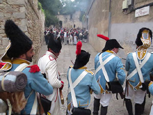 XI Festa Reviu els Setges Napole&ograve;nics de Girona. Combats al carrer Pere de Rocabert&iacute;