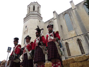 XI Festa Reviu els Setges Napole&ograve;nics de Girona. Combats a la pla&ccedil;a dels Ap&ograve;stols