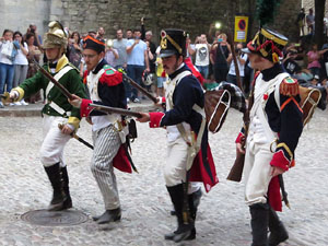 XI Festa Reviu els Setges Napole&ograve;nics de Girona. Combats a la pla&ccedil;a dels Ap&ograve;stols