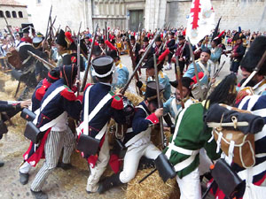 XI Festa Reviu els Setges Napole&ograve;nics de Girona. Combats a la pla&ccedil;a dels Ap&ograve;stols