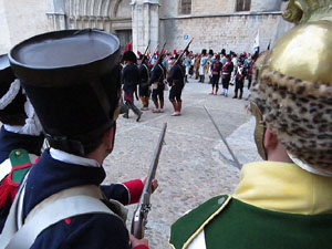 XI Festa Reviu els Setges Napole&ograve;nics de Girona. Combats a la pla&ccedil;a dels Ap&ograve;stols