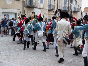 XI Festa Reviu els Setges Napole&ograve;nics de Girona. Combats a la pla&ccedil;a dels Ap&ograve;stols