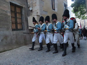 XI Festa Reviu els Setges Napole&ograve;nics de Girona. Combats a la pla&ccedil;a dels Ap&ograve;stols