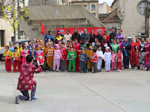 Celebraci&oacute; de l'any nou xin&egrave;s, el 4717, any del Porc, a Girona