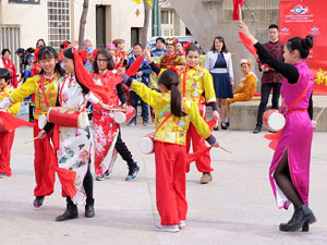 Celebraci&oacute; de l'any nou xin&egrave;s, el 4717, any del Porc, a Girona
