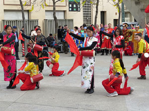 Celebraci&oacute; de l'any nou xin&egrave;s, el 4717, any del Porc, a Girona