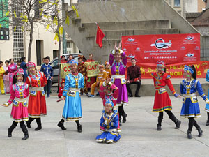 Celebraci&oacute; de l'any nou xin&egrave;s, el 4717, any del Porc, a Girona