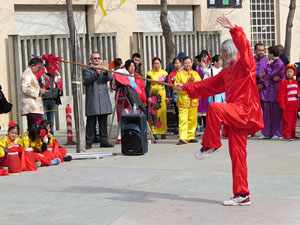 Celebraci&oacute; de l'any nou xin&egrave;s, el 4717, any del Porc, a Girona