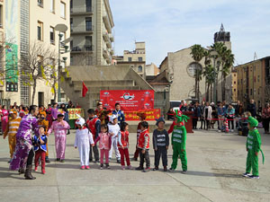 Celebraci&oacute; de l'any nou xin&egrave;s, el 4717, any del Porc, a Girona