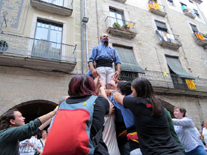 Concentraci&oacute; a la pla&ccedil;a del Vi per la independ&egrave;ncia i la llibertat dels presos pol&iacute;tics