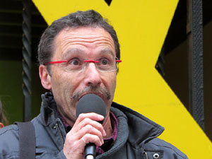 Concentraci&oacute; a la pla&ccedil;a del Vi per la independ&egrave;ncia i la llibertat dels presos pol&iacute;tics