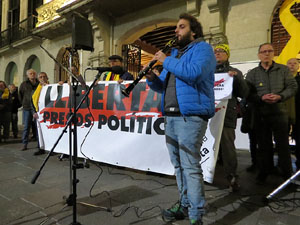 Concentraci&oacute; a la pla&ccedil;a del Vi per la independ&egrave;ncia i la llibertat dels presos pol&iacute;tics