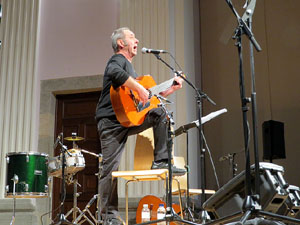 Concert a l'Auditori Josep Viader a càrrec de Pascal Comelade, Pere Figueres, Roger Cosme Esteve, Gerard Meloux i Simon de Céret