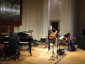Concert a l'Auditori Josep Viader a càrrec de Pascal Comelade, Pere Figueres, Roger Cosme Esteve, Gerard Meloux i Simon de Céret
