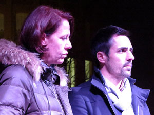 Manifestació per la detenció del alcaldes de Verges i Celrà, Ignasi Sabater i Daniel Cornellà, i catorze persones més