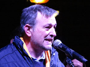 Manifestació per la detenció del alcaldes de Verges i Celrà, Ignasi Sabater i Daniel Cornellà, i catorze persones més