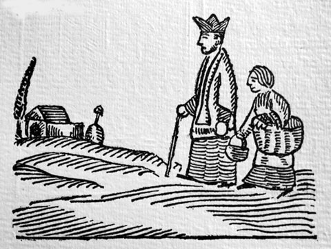 Capell&agrave; i escol&agrave; portant el salp&agrave;s