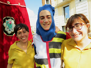 Festes de Primavera de Girona 2019. Cercavila amb el Tarl&agrave;