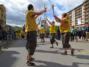 Festes de Primavera de Girona 2019. Cercavila amb el Tarl&agrave;