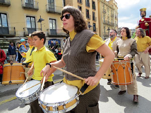 Festes de Primavera de Girona 2019. Cercavila amb el Tarl&agrave;