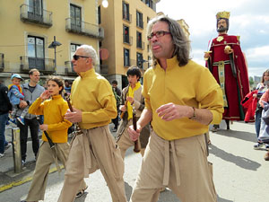Festes de Primavera de Girona 2019. Cercavila amb el Tarl&agrave;