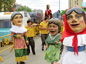 Festes de Primavera de Girona 2019. Cercavila amb el Tarl&agrave;