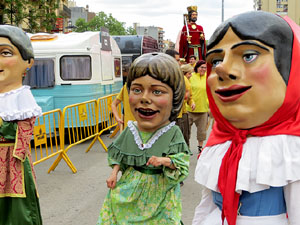 Festes de Primavera de Girona 2019. Cercavila amb el Tarl&agrave;