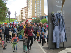 Festes de Primavera de Girona 2019. Cercavila amb el Tarl&agrave;