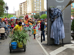 Festes de Primavera de Girona 2019. Cercavila amb el Tarl&agrave;