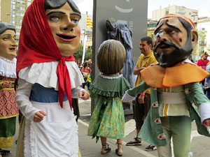 Festes de Primavera de Girona 2019. Cercavila amb el Tarl&agrave;