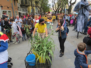 Festes de Primavera de Girona 2019. Cercavila amb el Tarl&agrave;
