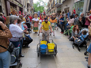 Festes de Primavera de Girona 2019. Cercavila amb el Tarl&agrave;