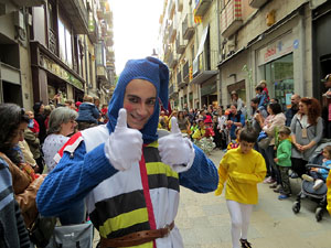 Festes de Primavera de Girona 2019. Cercavila amb el Tarl&agrave;