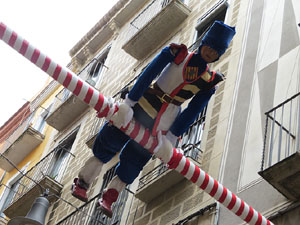 Festes de Primavera de Girona 2019. Penjada del Tarl&agrave;