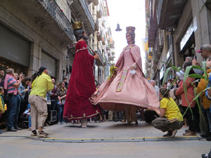 Festes de Primavera de Girona 2019. Penjada del Tarl&agrave;