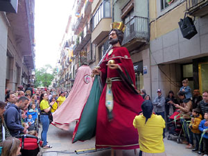 Festes de Primavera de Girona 2019. Penjada del Tarl&agrave;