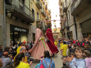 Festes de Primavera de Girona 2019. El preg&oacute; a c&agrave;rrec de David Planas i Meri Yanes Font