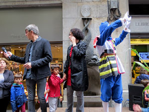 Festes de Primavera de Girona 2019. El preg&oacute; a c&agrave;rrec de David Planas i Meri Yanes Font