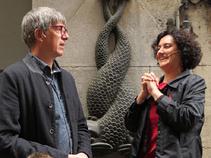 Festes de Primavera de Girona 2019. El preg&oacute; a c&agrave;rrec de David Planas i Meri Yanes Font