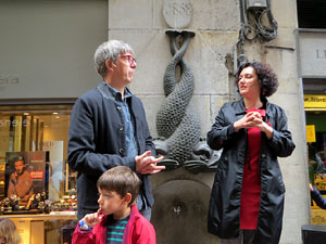 Festes de Primavera de Girona 2019. El preg&oacute; a c&agrave;rrec de David Planas i Meri Yanes Font