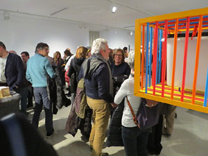 Inauguraci&oacute; de l'exposici&oacute; '55 urnes per la Llibertat' a la Fundaci&oacute; Fita, a la Casa de Cultura de Girona