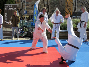 VII Jornada de l'Esport Femen&iacute; 2019 a la pla&ccedil;a Salvador Espriu, la de Francesc Calvet i Rubalcaba, la pla&ccedil;a Catalunya i el riu Onyar