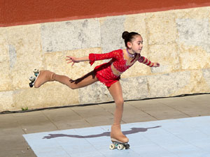 VII Jornada de l'Esport Femen&iacute; 2019 a la pla&ccedil;a Salvador Espriu, la de Francesc Calvet i Rubalcaba, la pla&ccedil;a Catalunya i el riu Onyar