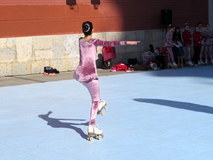 VII Jornada de l'Esport Femen&iacute; 2019 a la pla&ccedil;a Salvador Espriu, la de Francesc Calvet i Rubalcaba, la pla&ccedil;a Catalunya i el riu Onyar