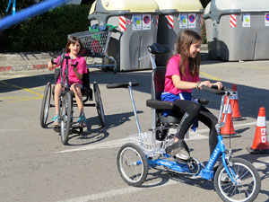 VII Jornada de l'Esport Femen&iacute; 2019 a la pla&ccedil;a Salvador Espriu, la de Francesc Calvet i Rubalcaba, la pla&ccedil;a Catalunya i el riu Onyar