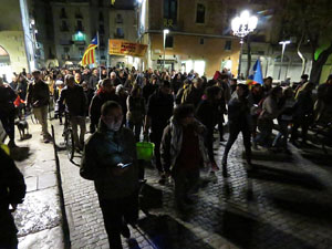 Manifestació pel trasllat dels presos polítics a Madrid pel judici de l'1-O