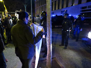 Manifestació pel trasllat dels presos polítics a Madrid pel judici de l'1-O