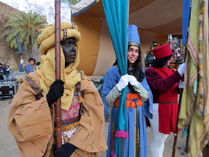 La Cavalcada de Reis 2019. El campament reial als Jardins de la Muralla